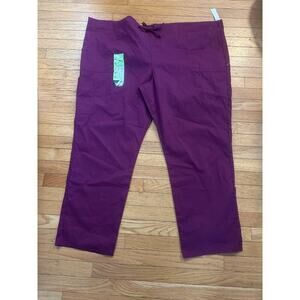 NEW Womens Size 3x Scrubstar Marron Scrub Pants